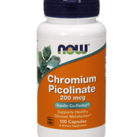 NOW CHROMIUM PICOLINATE 200MCG