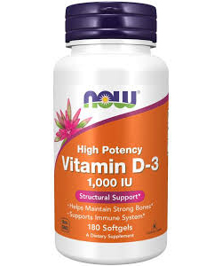 1707 NOW Vitamin D-3 1000 IU - vitamin D3 u gelkapsulama