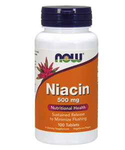 NOW NIACIN 500MG