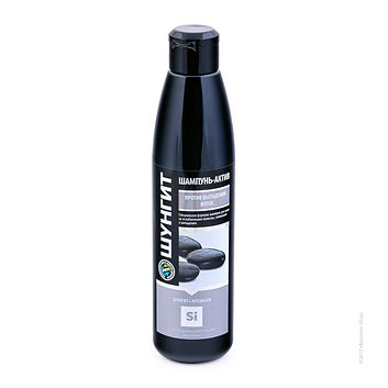 Aktivni šampon protiv opadanja kose Šungit+Silicijum serije “Šungit“ 330 ml