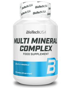 BIOTECH MULTI MINERAL COMPLEX
100 TABLETA