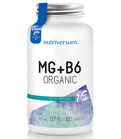 62051 Magnesium Citrate + B6 - 100 tableta