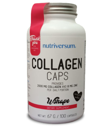 62055 Collagen Caps + Zinc WShape - 100 kapsula