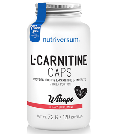 62072 L-Carnitine Caps WShape - 120 kapsula