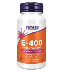 920 NOW Vitamin E-400 Natural - 400 IU alfa-tokoferola