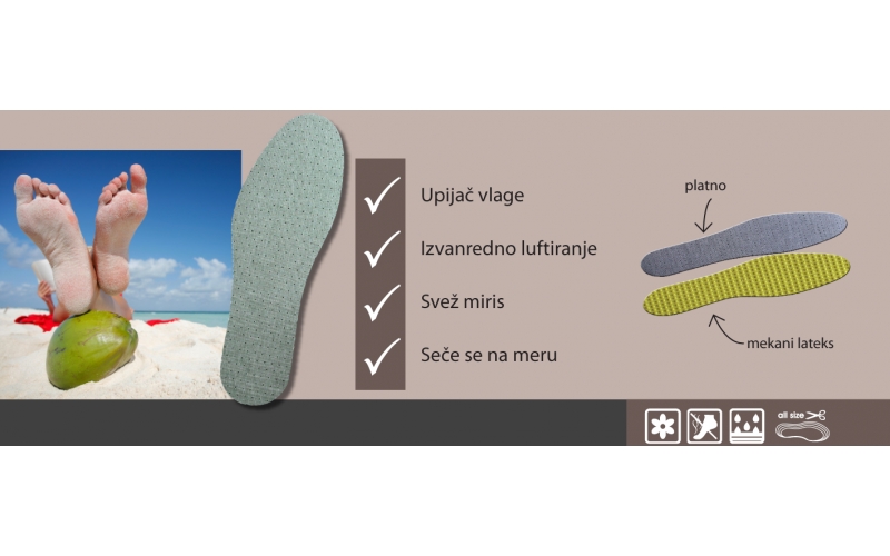 Uložak FreshStep sa vazdušnim jastučetom, mekanim lateksom i tekstilnim slojem