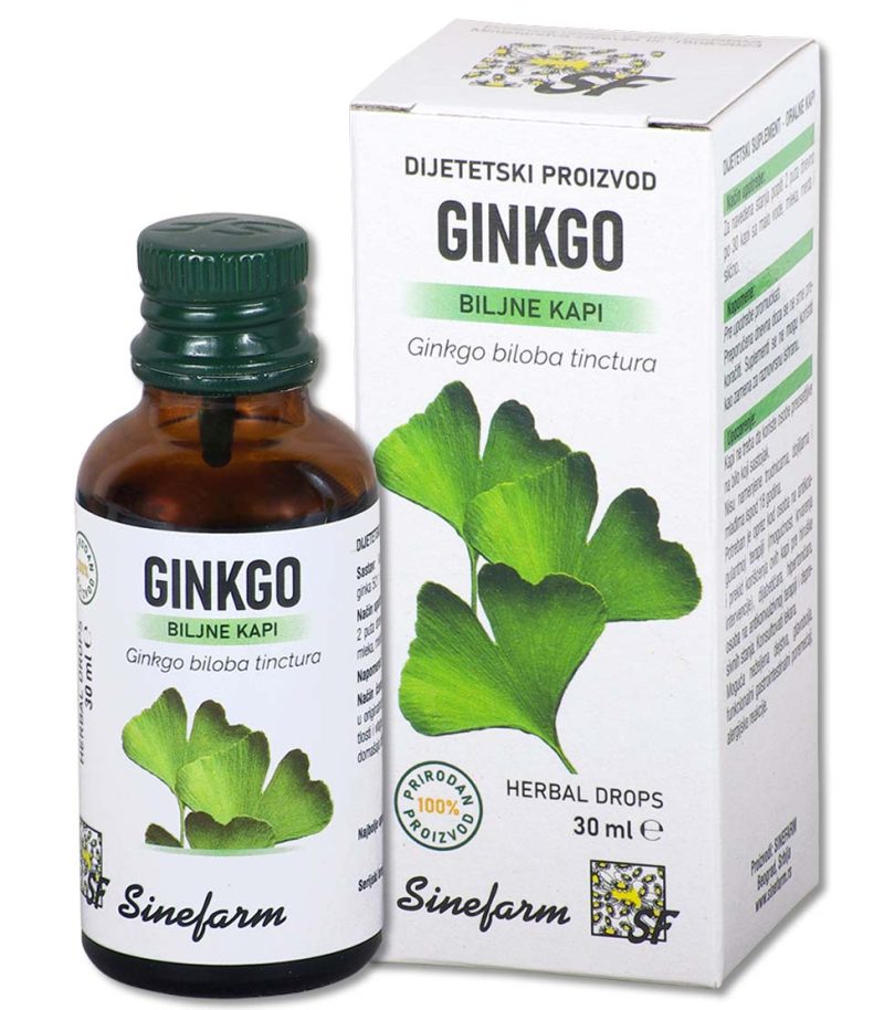 KAPI-GINKGOBILOBA Ginko kapi - dijetetski suplement za poboljšanje cirkulacije i mentalnih funkcija