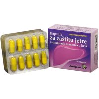 Kapsule za zaštitu jetre I smanjenje masnoće u krvi