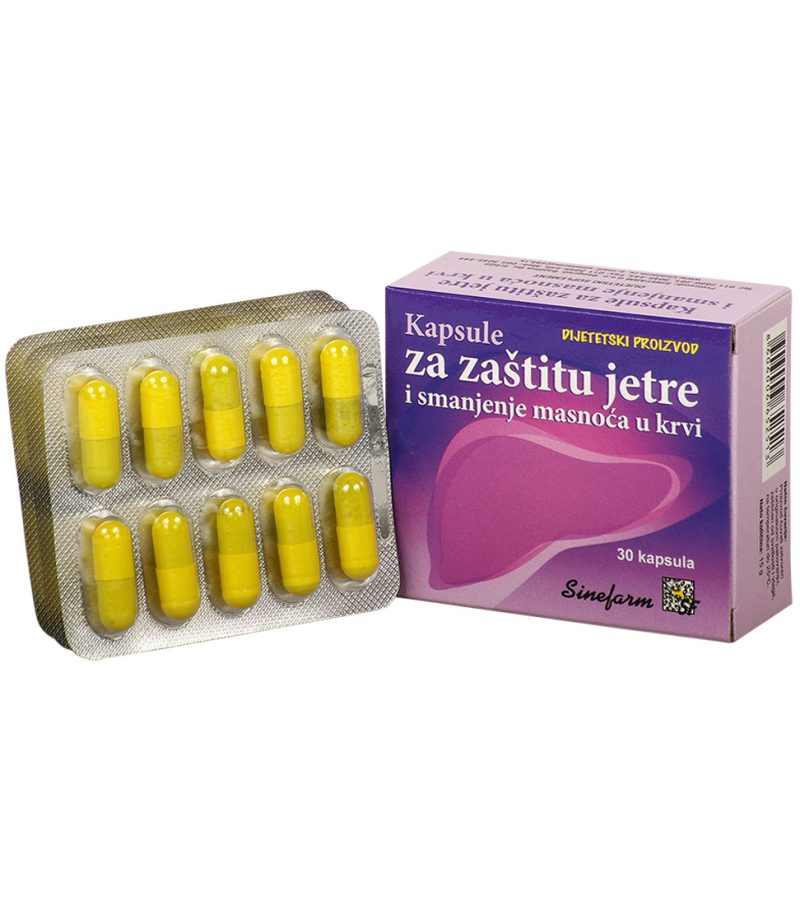 Kapsule za zaštitu jetre I smanjenje masnoće u krvi