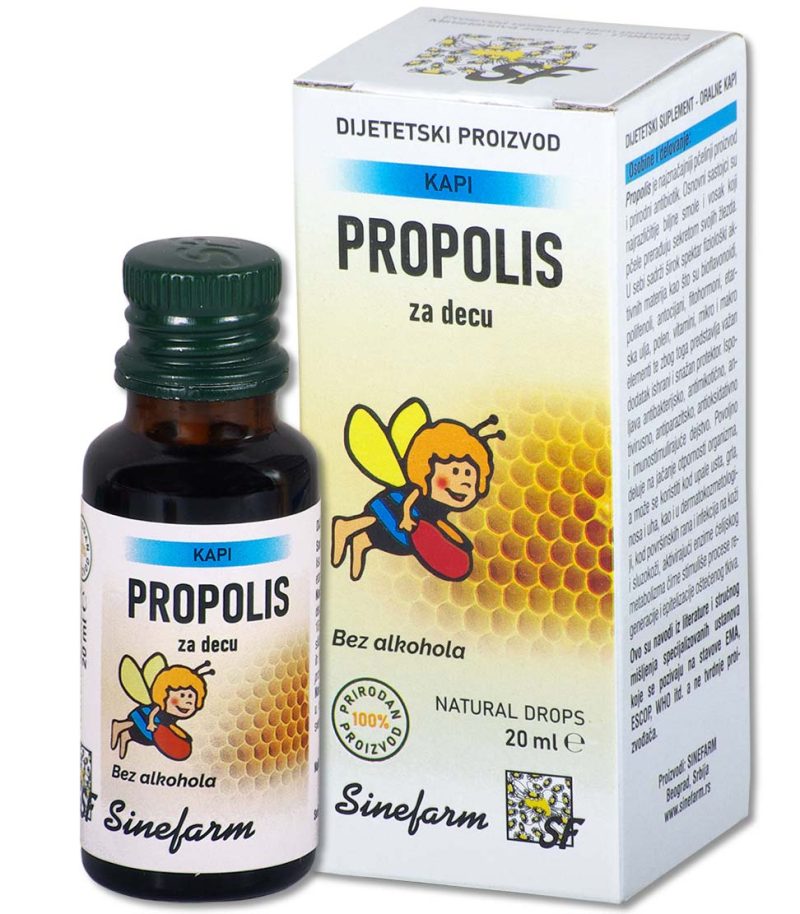 Propolis kapi za decu - prirodni dodatak ishrani