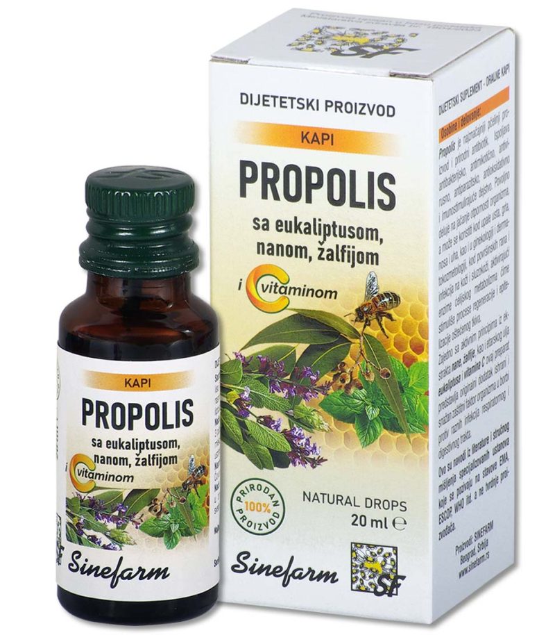 PROPOLIS-Eukaliptus propolis sa eukaliptusom,nanom I žalijom