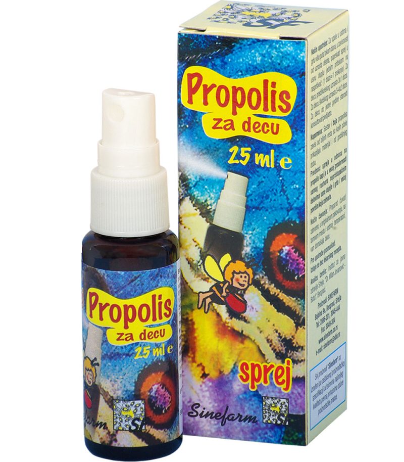 Propolis sprej za ecu sa 
i C vitaminom-25 ml-e
