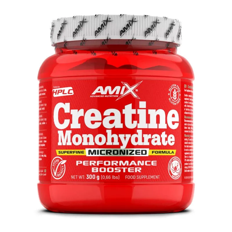 Čist kreatin Amix Creatine Monohydrate 300g u prahu za snagu i mišiće