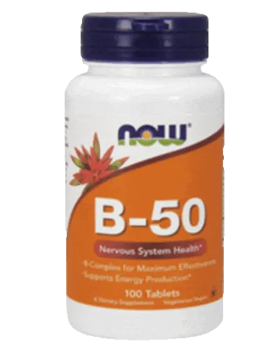 now-foods-b-50-b-complex-100-tableta-produzeno-oslobadjanje b-50