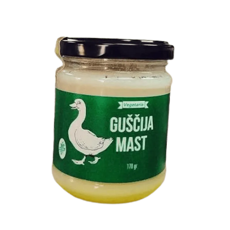 domaca-guscja-mast-vegetaria. domaća guščja mast